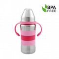 Standard Neck Stainless Steel Thermal Baby Bottle ( 270ml )